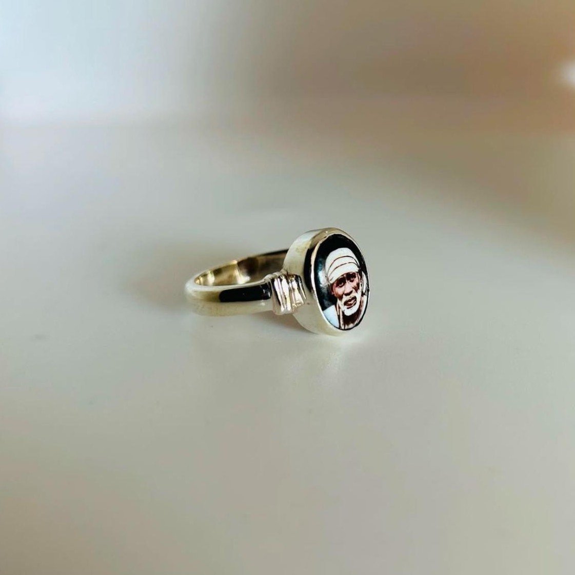 Saibaba ring Silver 