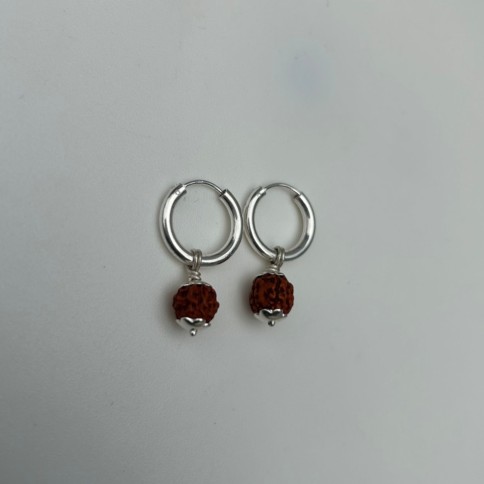 Rudraksha hoop hanging 